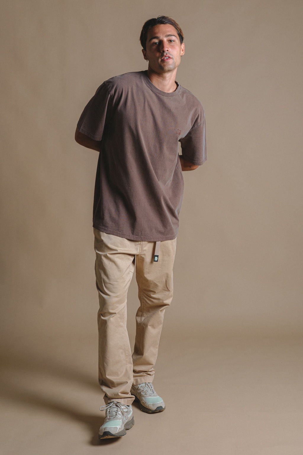 Pontido Pigment T-Shirt Chestnut
