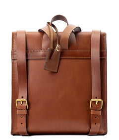 Leather Backpack Artist Collection Cuoio Brown