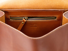 Leather Backpack Artist Collection Cuoio Brown