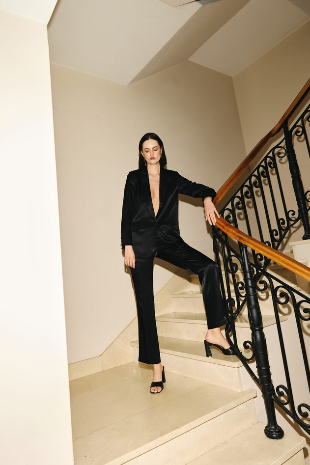 Vogue Evening Pants Black