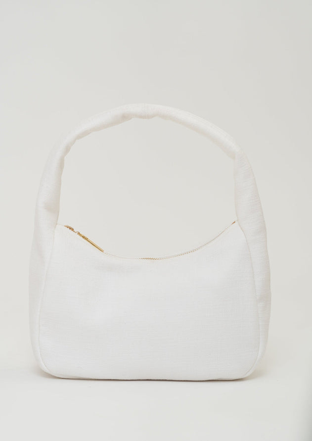 Pillow Shoulder Bag Mini White