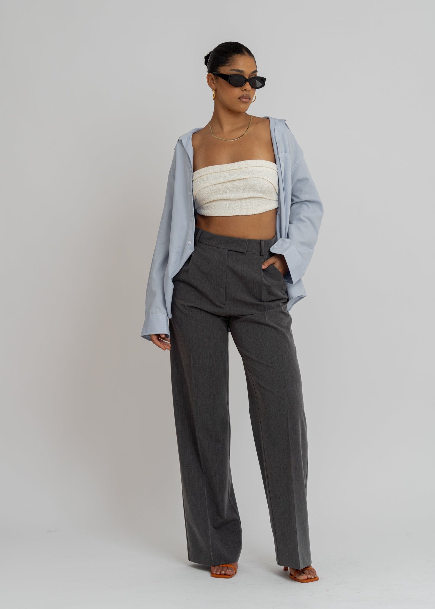 Jagger Tailored Trousers Grey