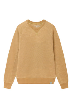 Anton Organic Cotton Sweater Sand melange