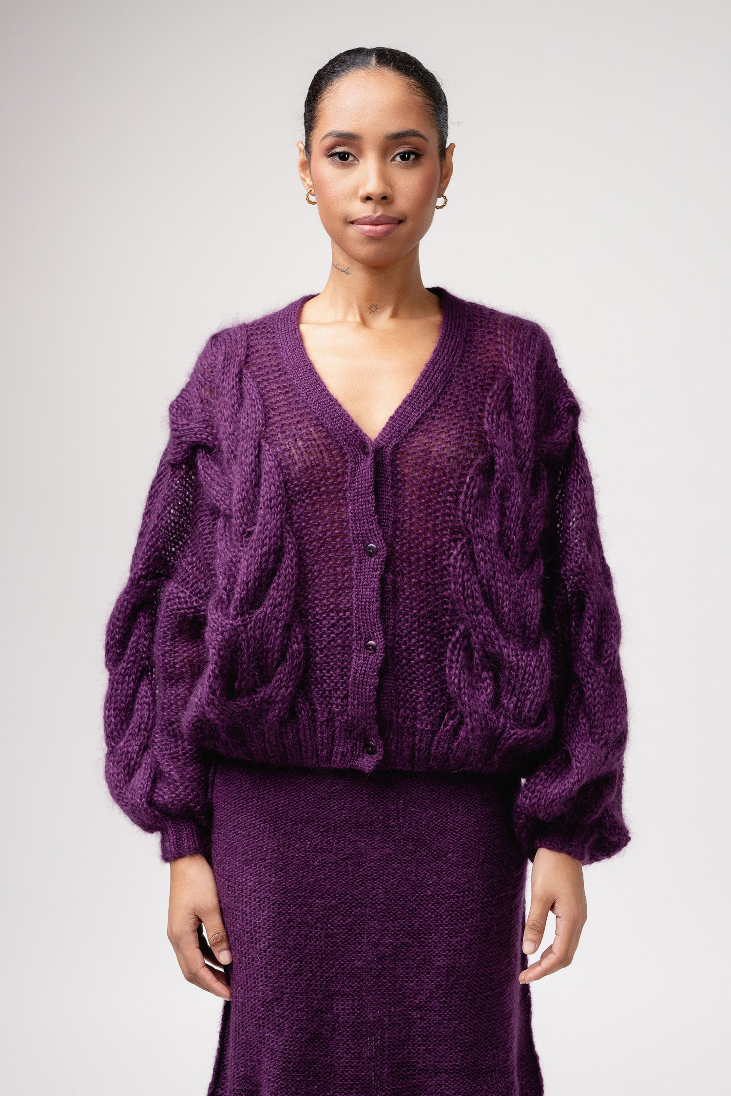 Coco Mohair-Silkki Neuletakki