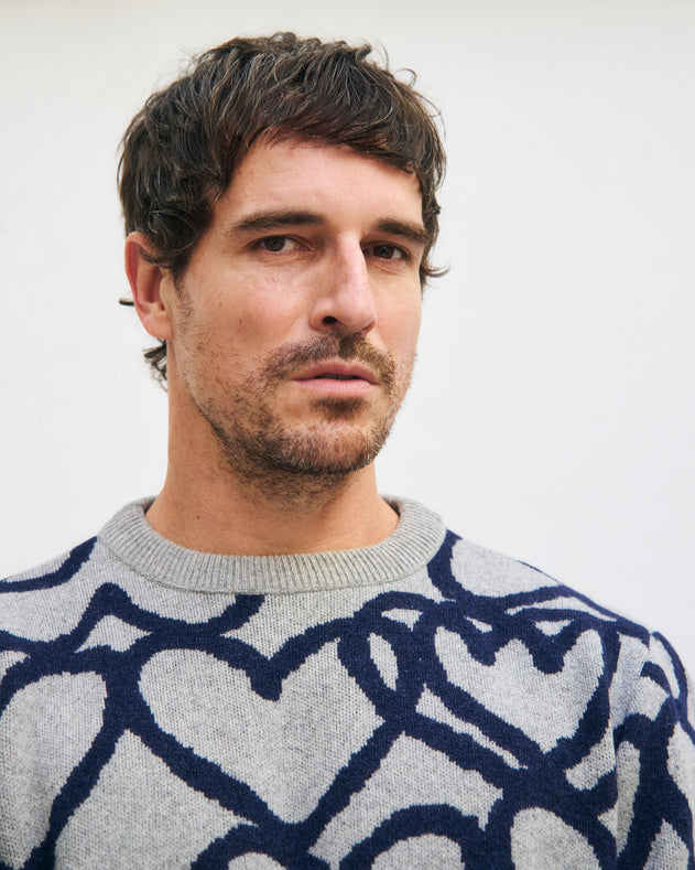 Affection Knit Sweatshirt Warm Anthracite