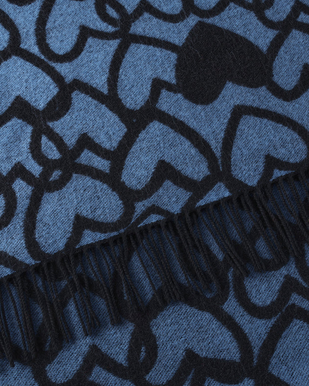 Affection Scarf Black/Blue