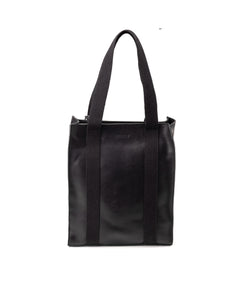 Leather Tote Manhattan Collection Black