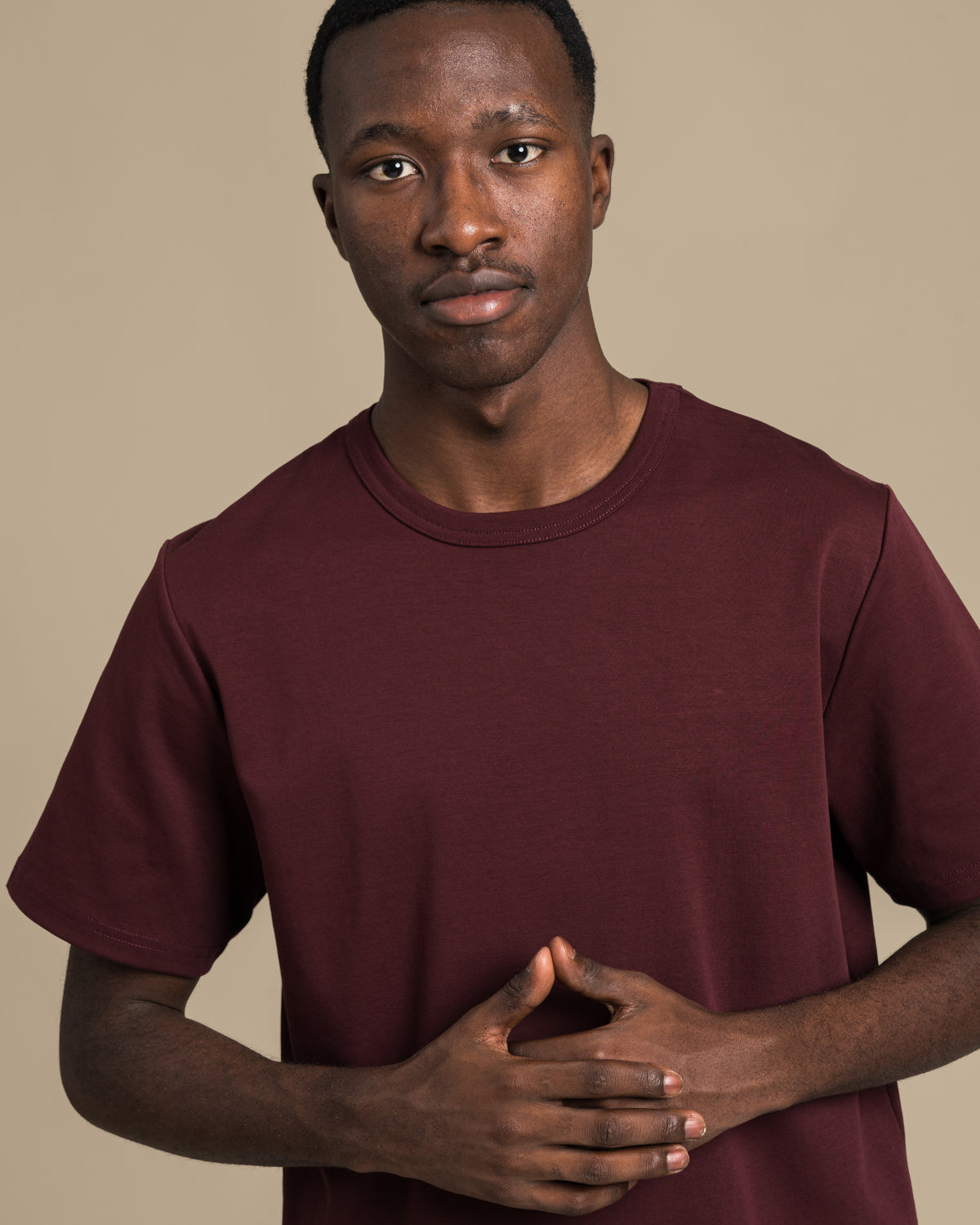 Ajaton T-Shirt Burgundy