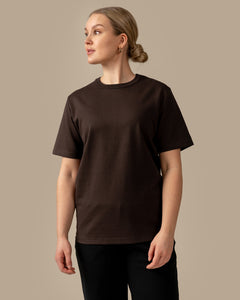 Ajaton T-Shirt Dark Brown