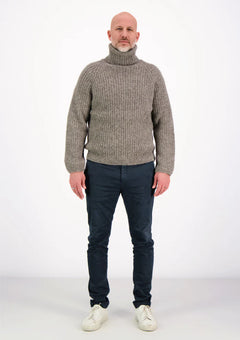 Alex Roll-Neck Villapaita Harmaa