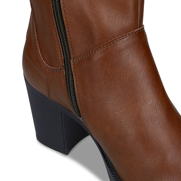Alicia Ankle Boots Brown