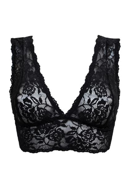 Amber Bralette Musta