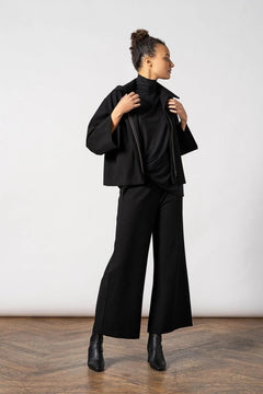 Lottie Wide Pants Black - RESIDUS - IVALO.COM