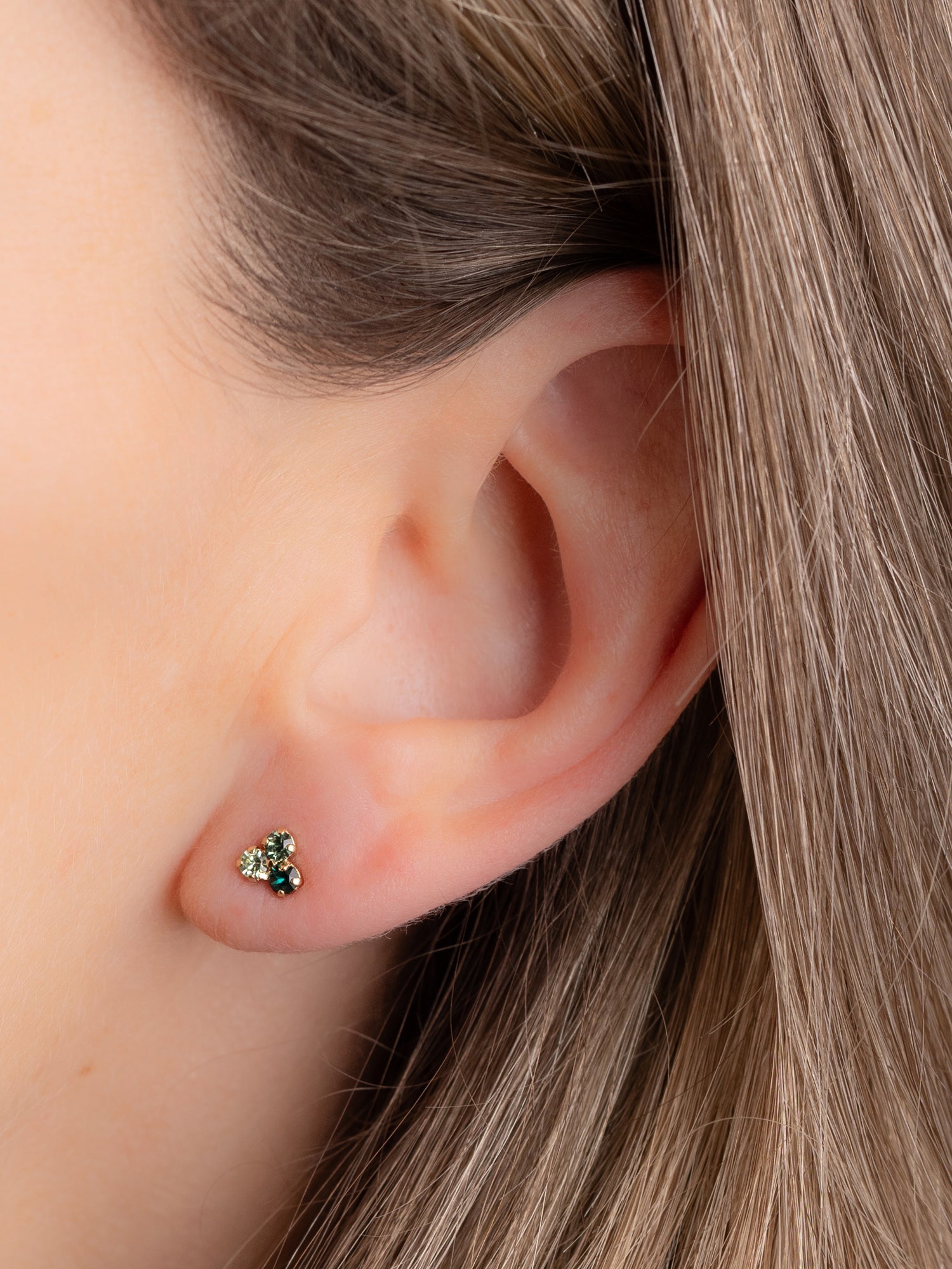 Arsène Earrings Green