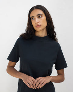 Big Collar T-Shirt Unisex Black