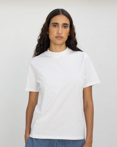 Big Collar T-Shirt Unisex White