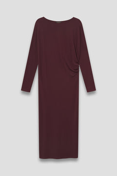 Balore Dress Wine Red