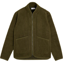 Goxo Fleece Jacket Olive