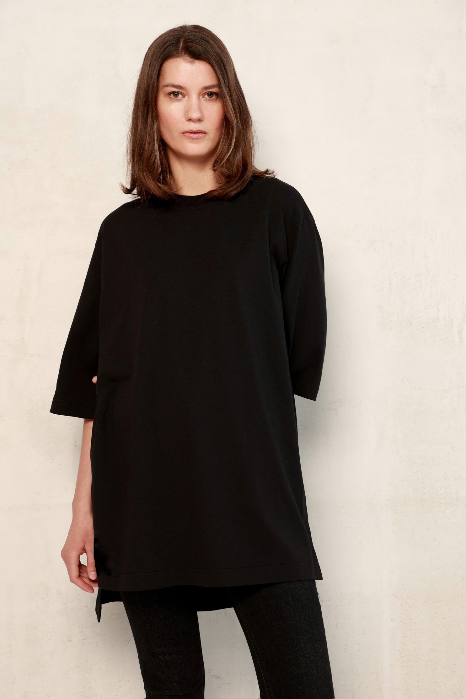Ria Oversize T-paita Musta