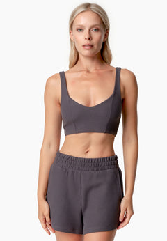 Bella Waffle Crop Top