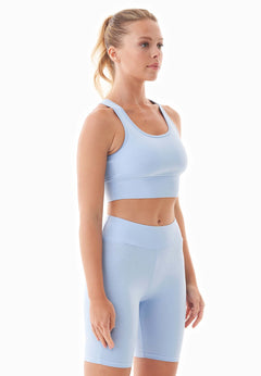 Betsyy Organic Cotton Bralette Powder Blue