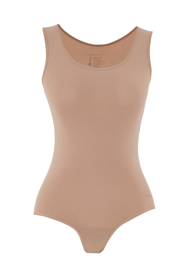 Blannca Basic Bodysuit Beige