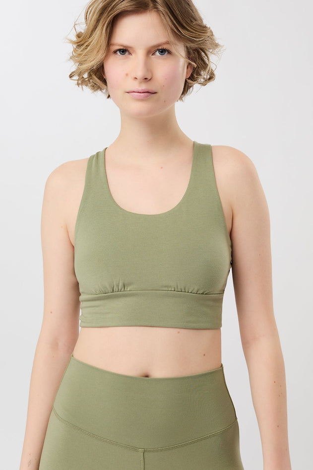 Wellness Sports Bra Mossy Bark