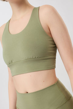 Wellness Sports Bra Mossy Bark