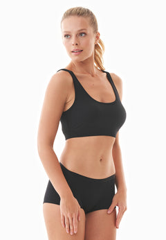 Brianna Modal Blend Bralette Black