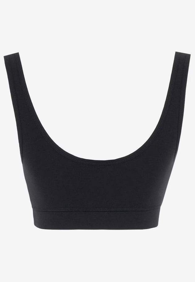 Brianna Modal Blend Bralette Black