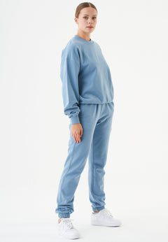 Buket Soft Touch Organic Cotton Sweatshirt Steel Blue