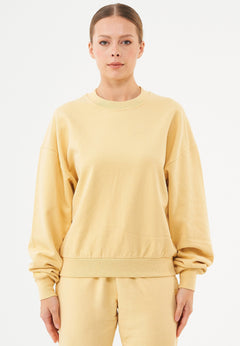 Buket Soft Touch Organic Cotton Sweatshirt Soft Yellow