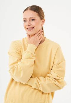 Buket Soft Touch Organic Cotton Sweatshirt Soft Yellow