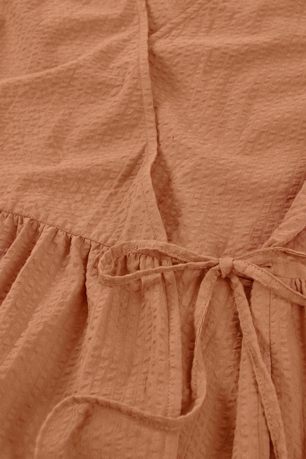 Benoit Wrap Dress Pink