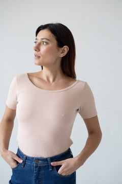 Brooke T-paita Vaaleanpunainen