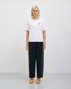 Balloon Pants Washed Black