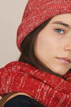 The Hemp Wool Beanie Red