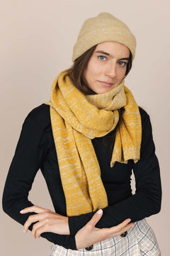 The Hemp Wool Beanie  Yellow