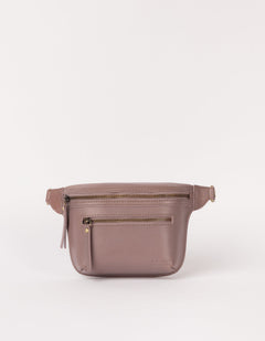 Beck's Bum Bag Classic Leather Pale Mauve