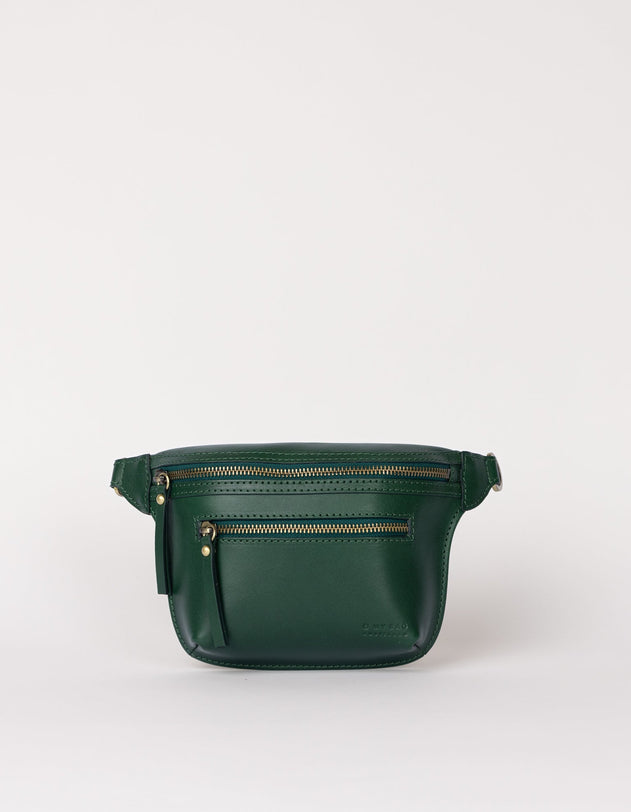 Beck's Bum Bag - Pine Green Classic Leather