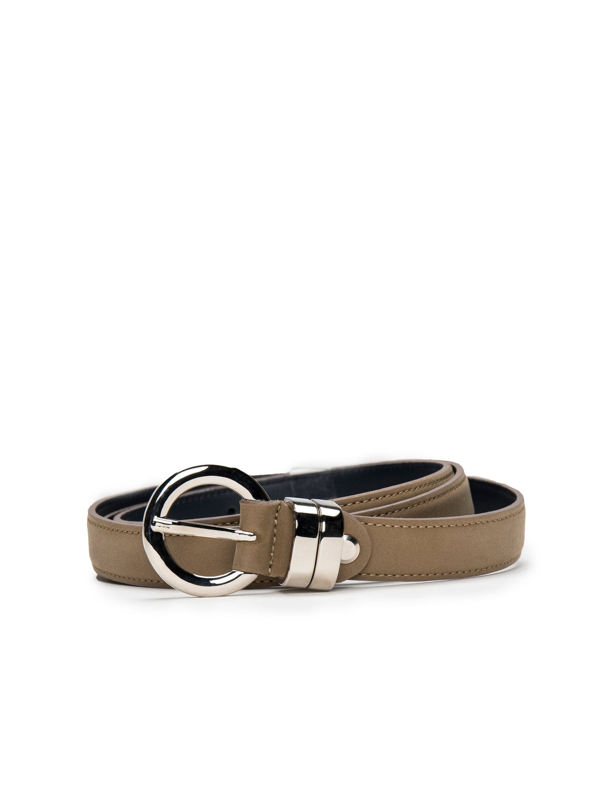 Blanes Microfiber Women’s Camel Vegan Belt