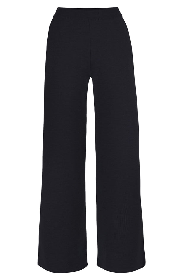 Bene Merino Wide Pants Black