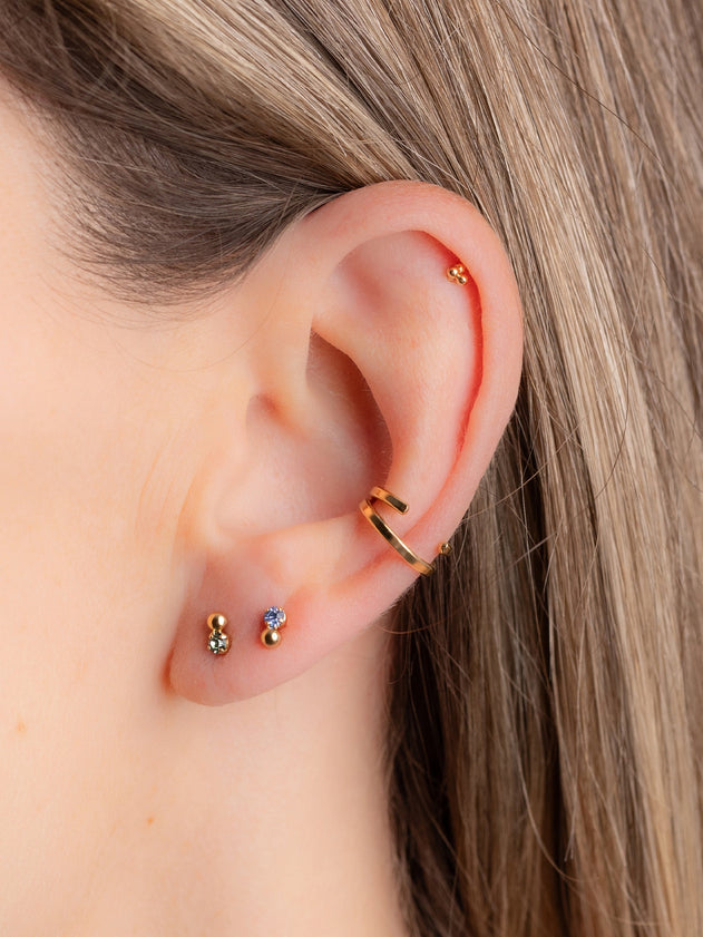 Billy Earrings Fuchsia