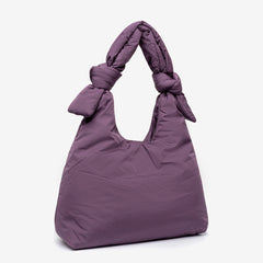 Biwa Puffy Bag Plum