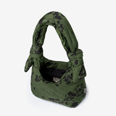 Biwa Puffy Mini Bag Floral Green