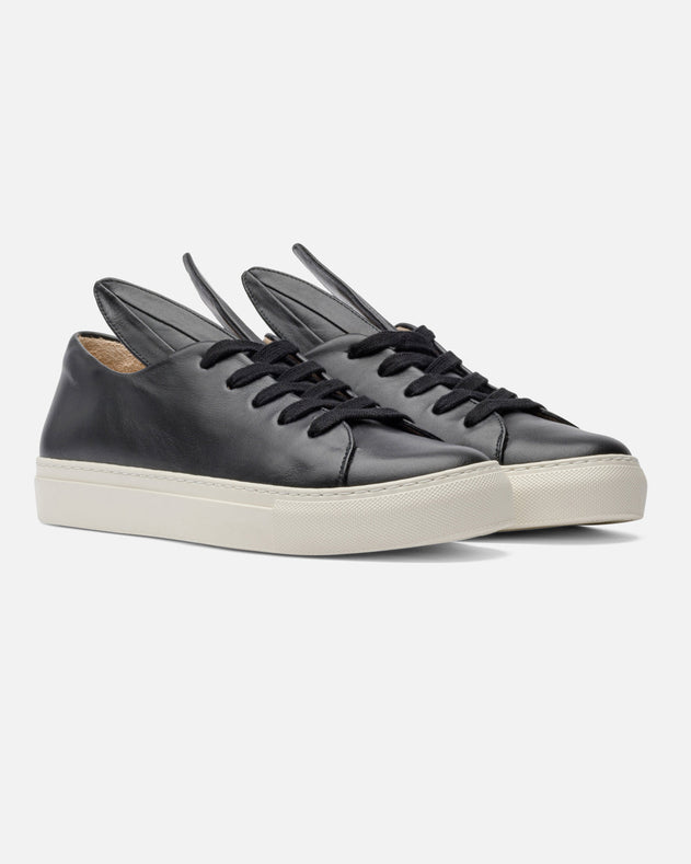 All Ears Shoes Black Leather