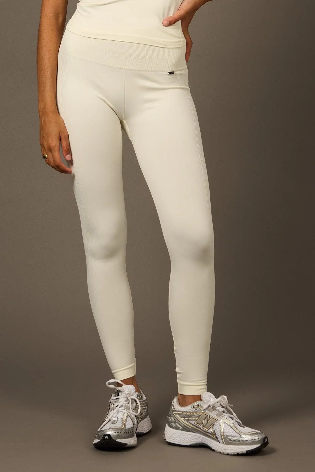 Bliss Leggings Pearl White