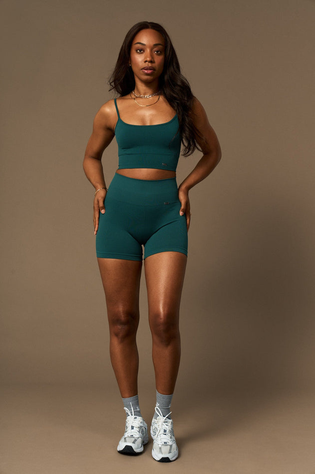 Bliss Biker Shorts Green