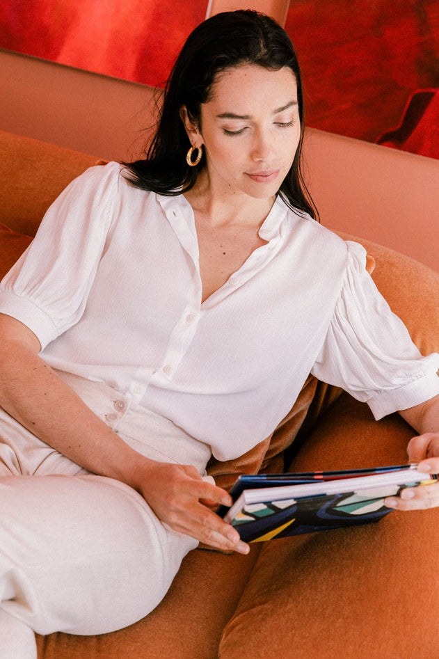 Magnolia Blouse White