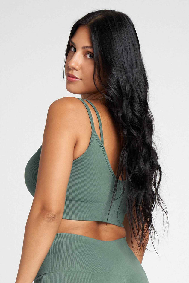 Blues Sports Bra Sea Green